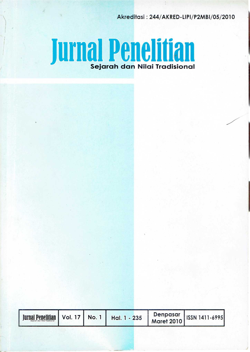 Jurnal Penelitian Kontestasi Agama Lokal.Pdf