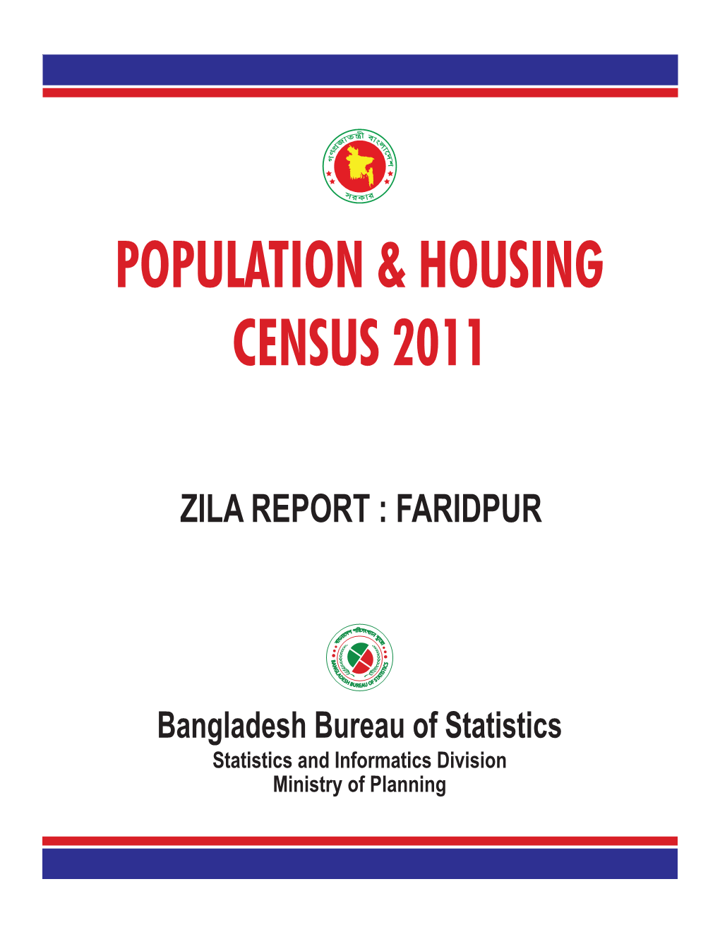 Bangladesh Population and Housing Census 2011 Zila