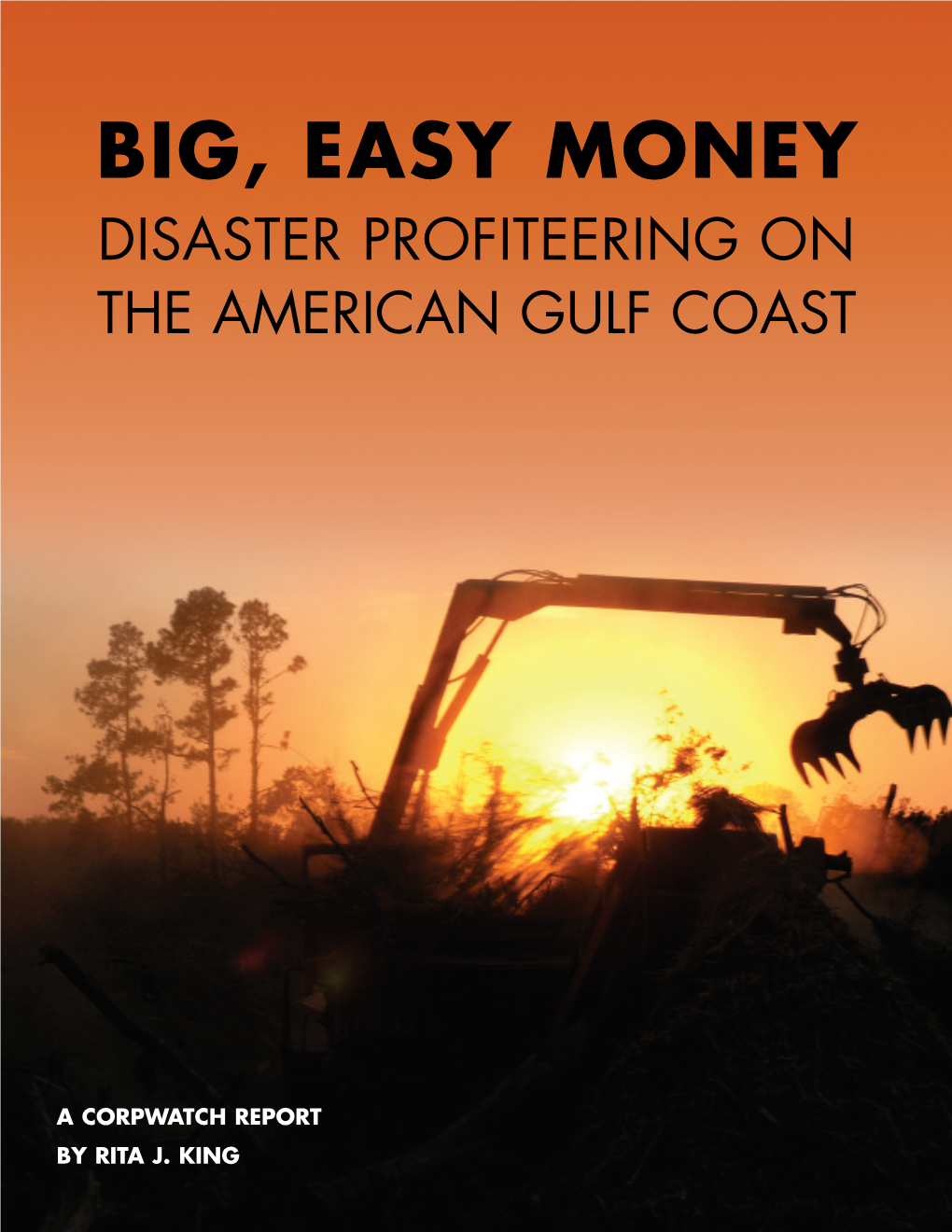 Big, Easy Money: Disaster Profiteering on the American Gulf Coast