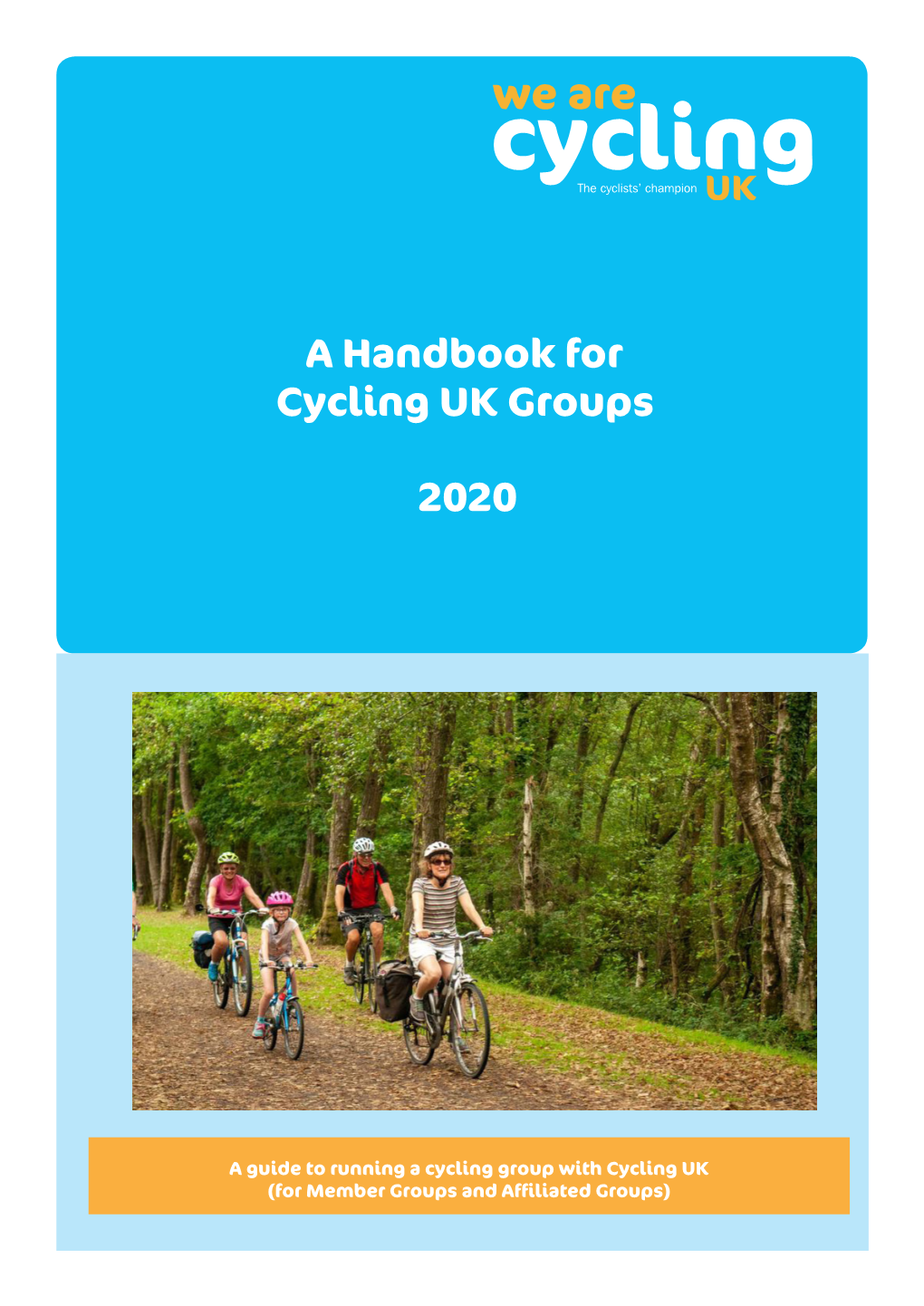 A Handbook for Cycling UK Groups 2020