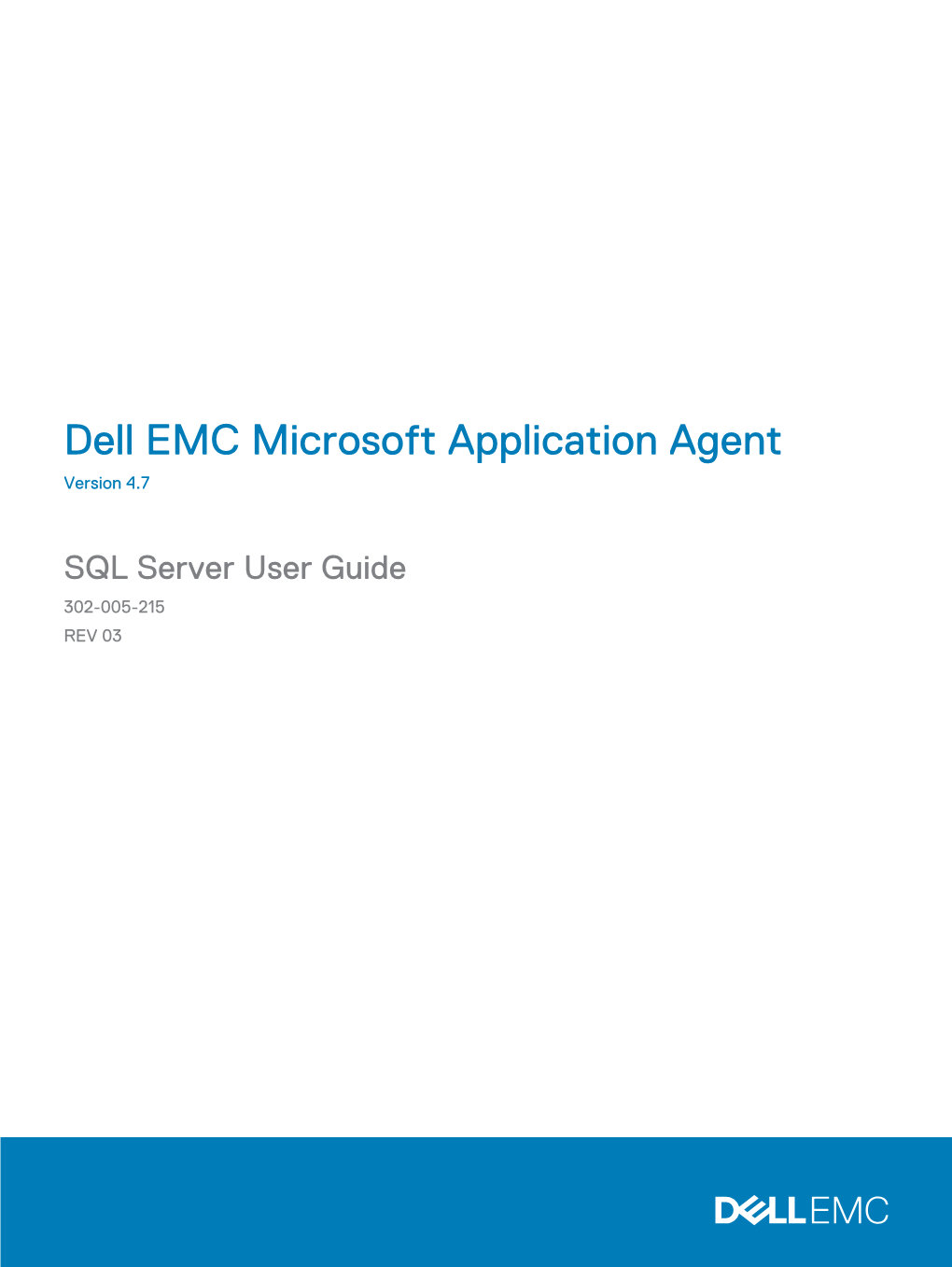 Microsoft Application Agent for SQL Server User Guide