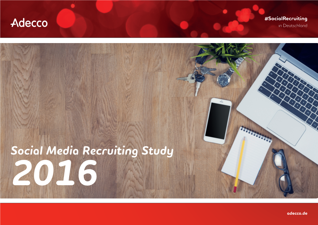 Social Media Recruiting Study 2016