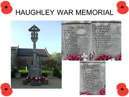 Haughley War Memorial