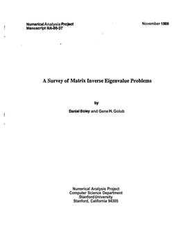 A Survey of Matrix Inverse Eigenvalue Problems