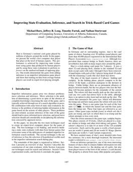 Improving State Evaluation, Inference, and Search in Trick-Based Card Games