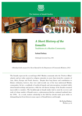 A Short History of the Ismailis Traditions of a Muslim Community