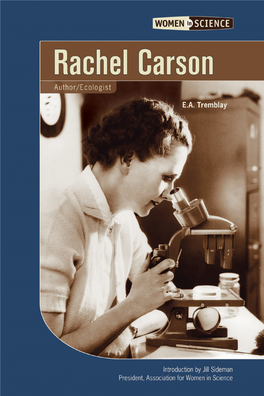 Rachel Carson Author/Ecologist Women in Science