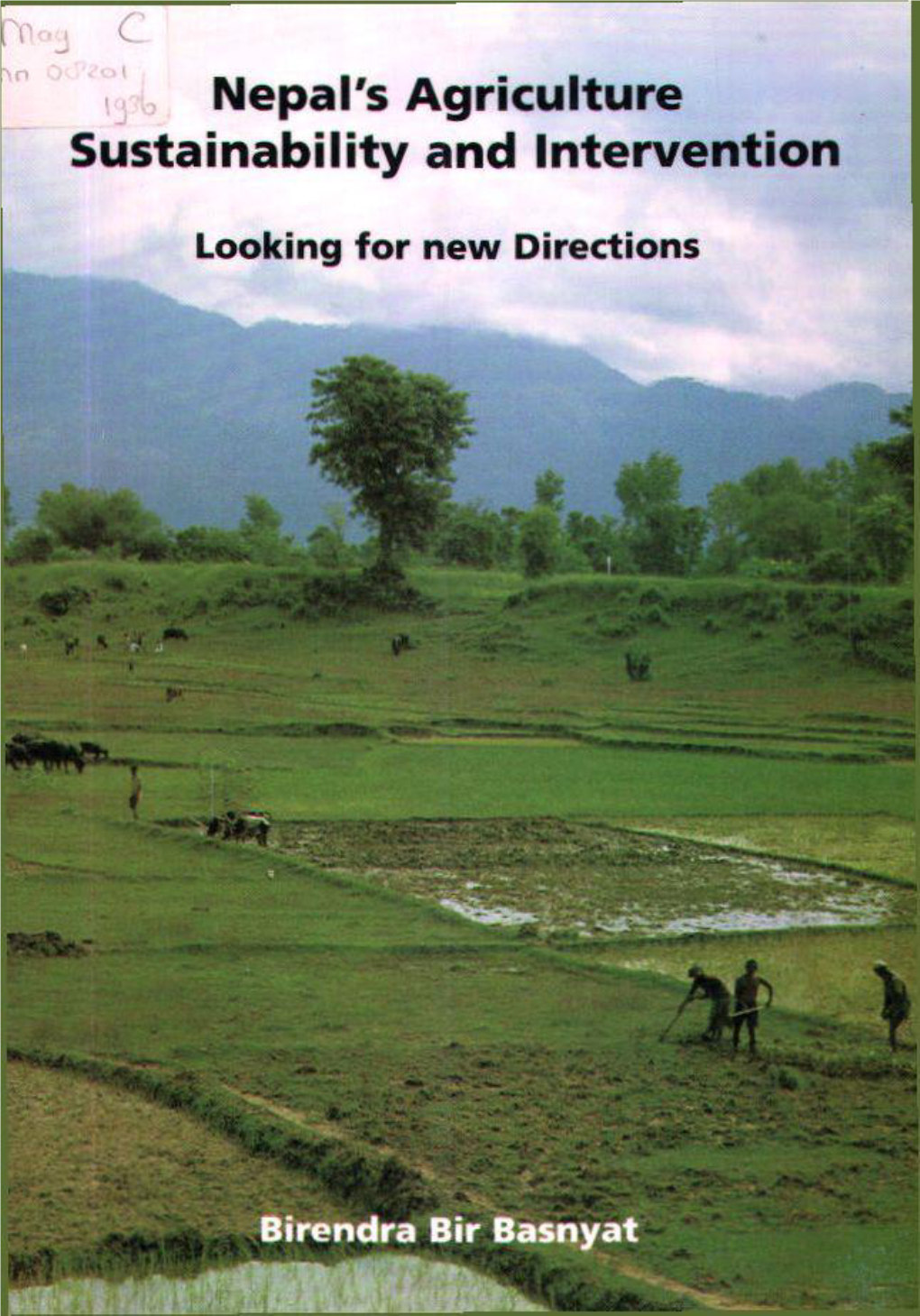 Nepal's Agriculture Sustainability and Intervention