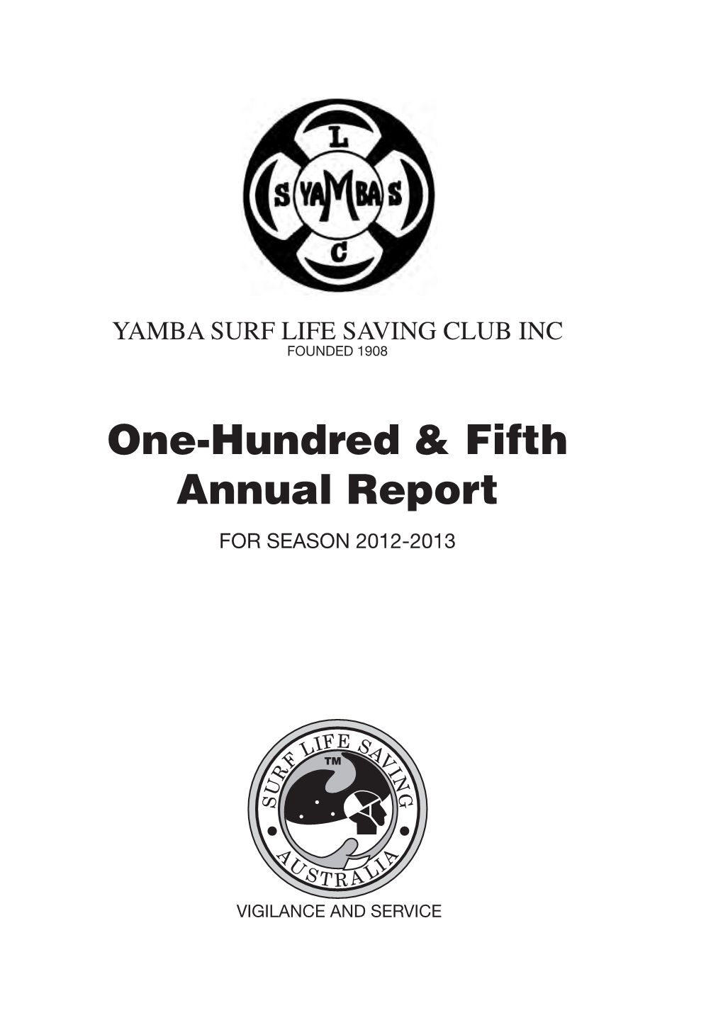 One-Hundred & Fifth Annual Report