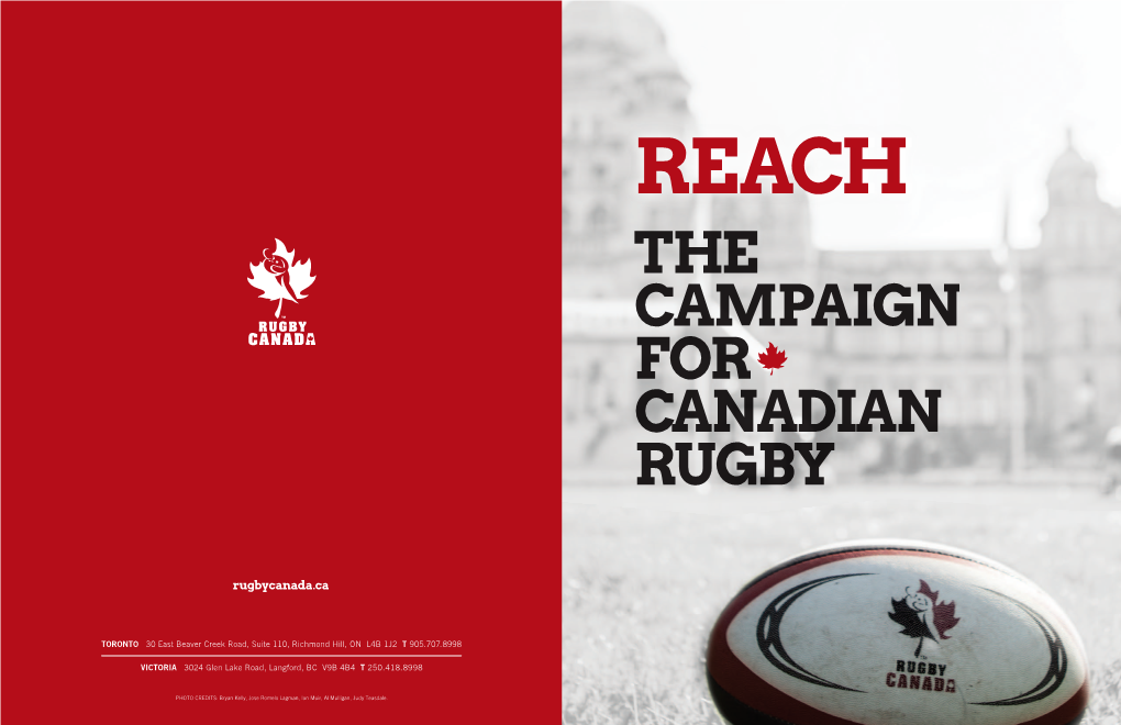 The Campaign for Canadian Rugby