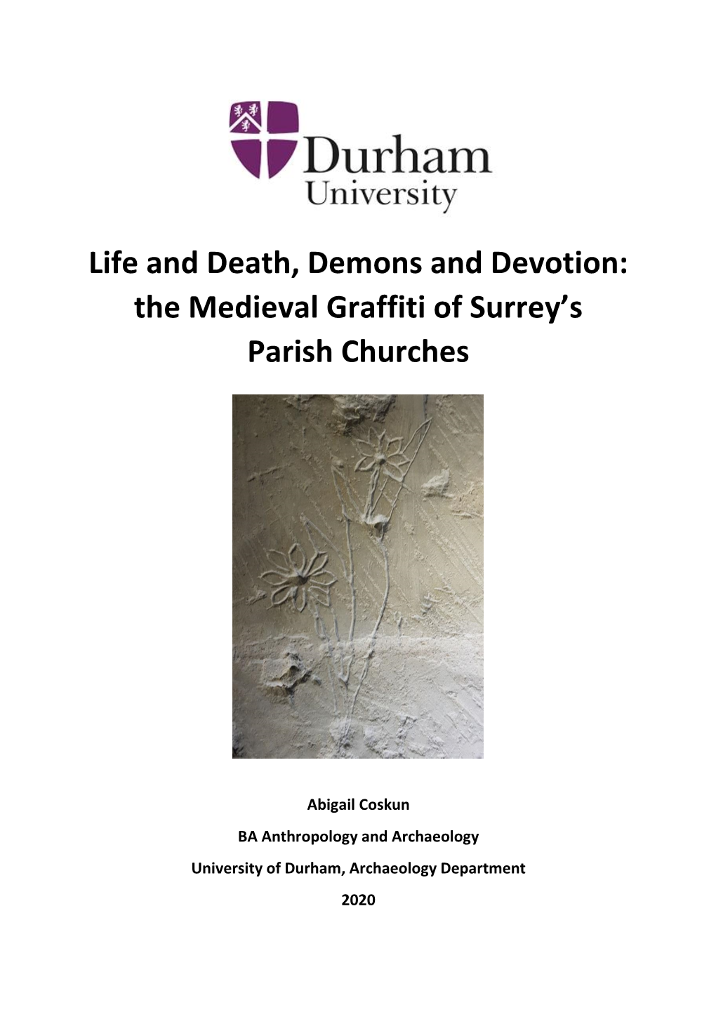 The Medieval Graffiti of Surrey's Parish Churches