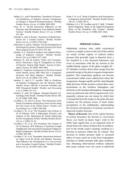 Midlatitude Cyclones Extratropical Cyclones.” Quarterly Journal of the Royal Midlatitude Cyclones (Also Called Extratropical Meteorological Society 97 (1971): 457–482