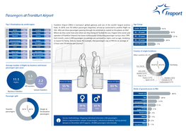 Passengers at Frankfurt Airport