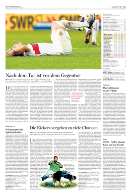 Nach Dem Tor Ist Vor Dem Gegentor FC Schalke 04 (Alle 15.30), Eintracht Frankfurt – Vfl Wolfsburg (18.30)