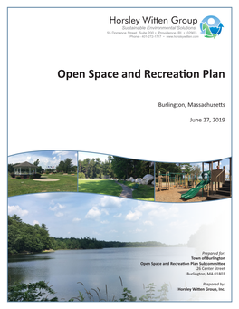 2019 Open Space and Recreation Plan