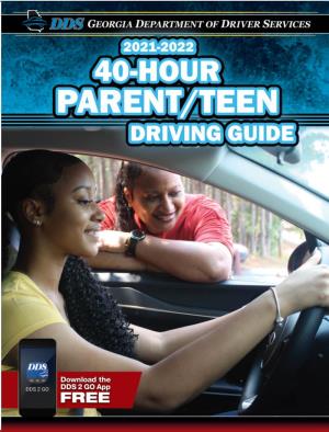 DDS Parent/Teen Driving Guide