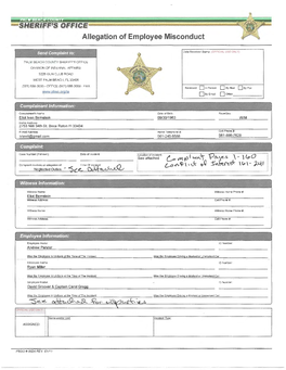 20161018 FINAL SIGNED Palm Beach County Sheriff PBSO