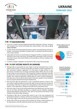 Idp Voting Rights in Ukraine
