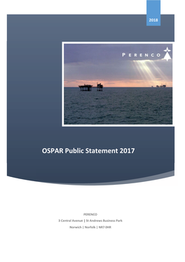 OSPAR Public Statement 2017