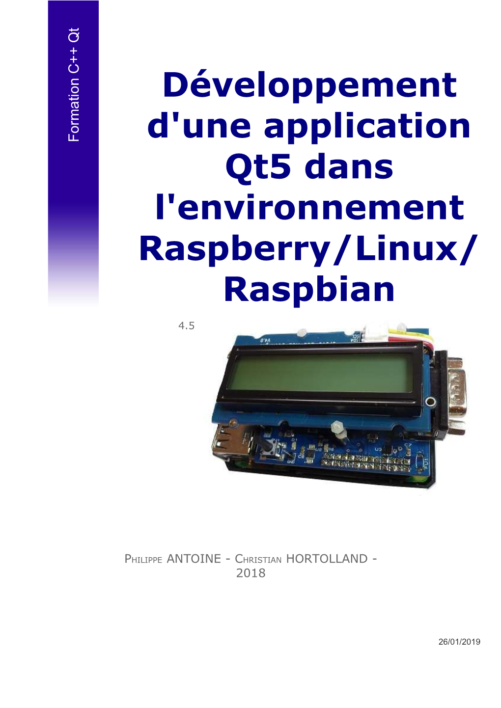 Développement D'une Application Qt5 Dans L'environnement Raspberry