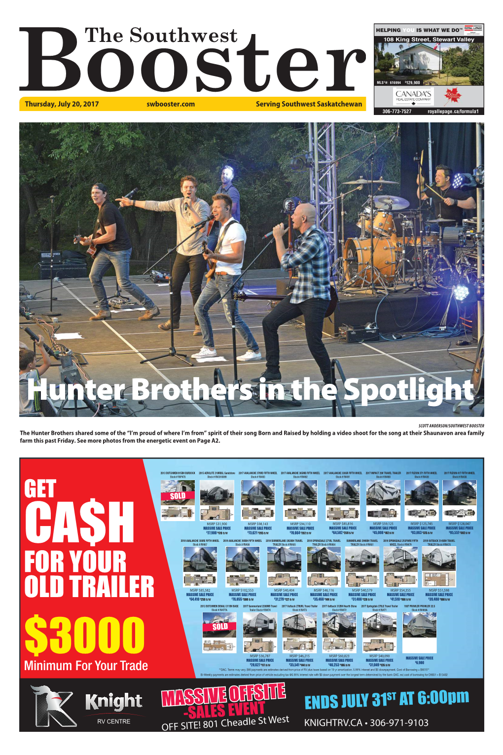 Hunter Brothers in the Spotlight