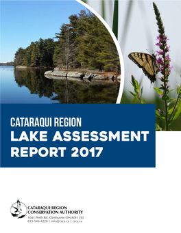 Cataraqui Region Lake Assessment Report 2017