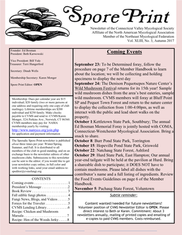 2017 Fall Spore Print[Pdf]