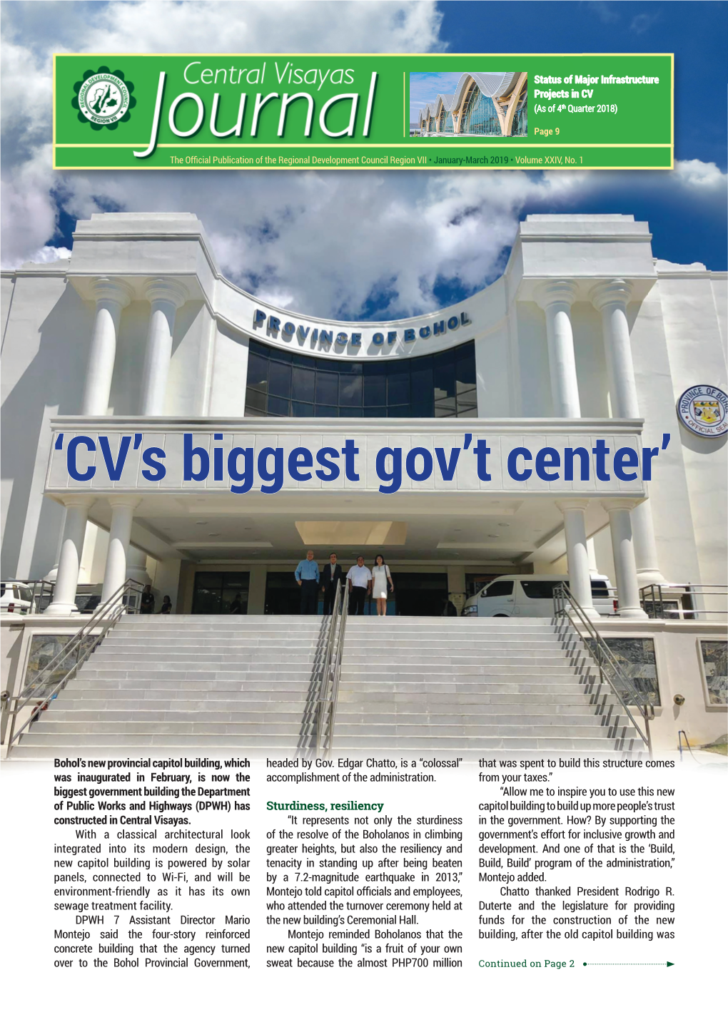 'CV's Biggest Gov't Center'