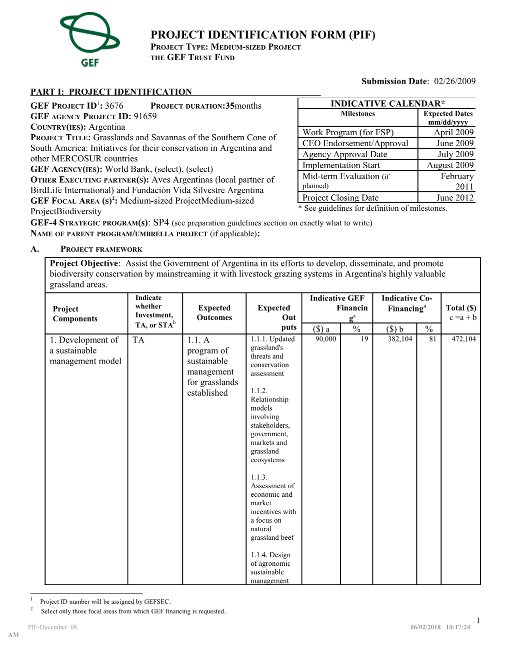 Financing Plan (In Us$) s26