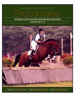 SF Auction-Broodmares