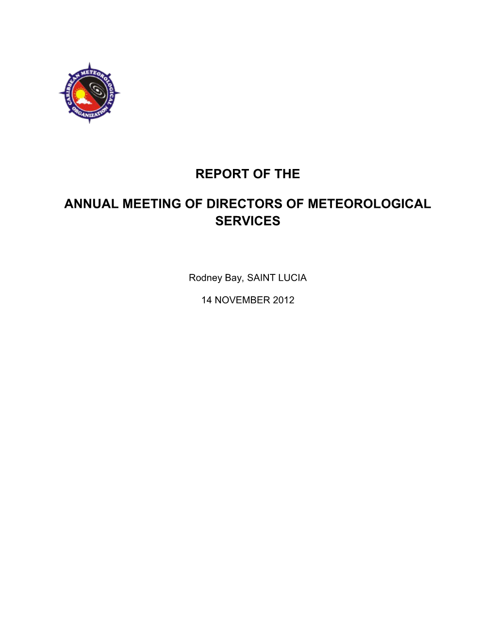 Annual Meeting of Directors of Meteorological Services