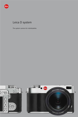 Leica D System