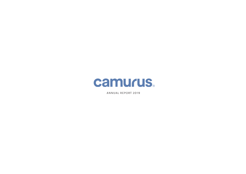 Camurus Annual Report 2019 5