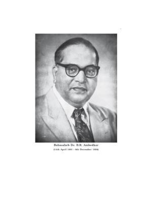 Dr. Babasaheb Ambedkar Writings & Speeches Vol. 1