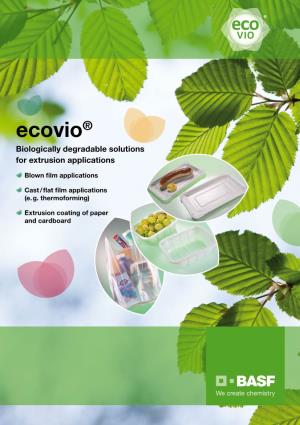 Ecovio® Extrusion Brochure