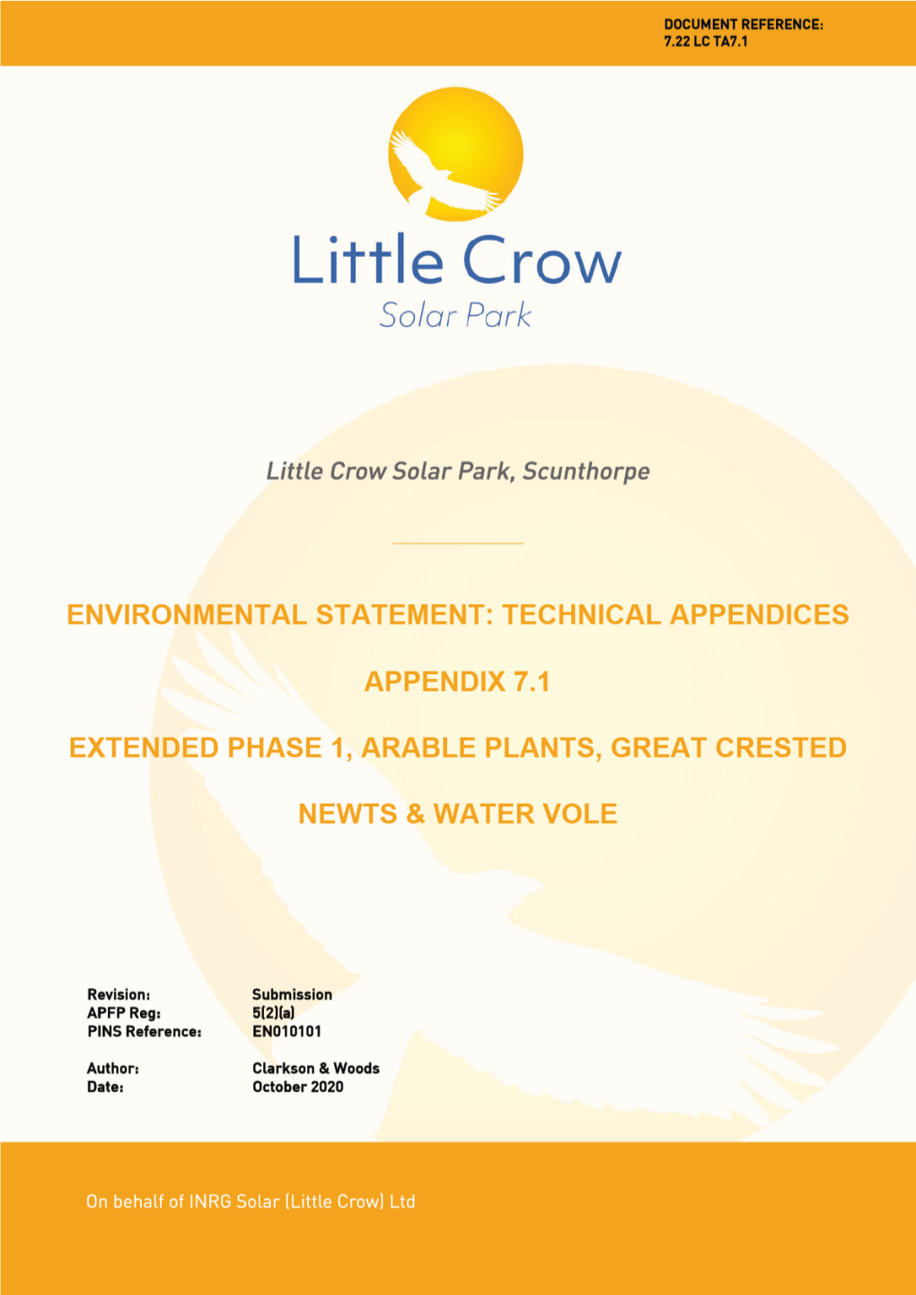 Little Crow Solar Park, Scunthorpe