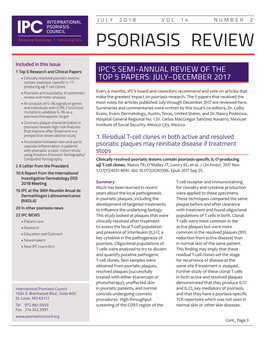 Psoriasis Review
