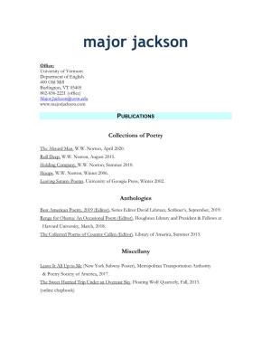 Major Jackson
