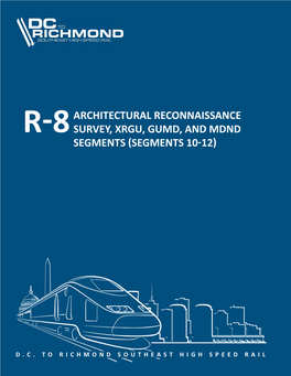 Architectural Reconnaissance Survey, XRGU, GUMD, and MDND