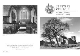 St. Peter's Church, Wolfhamcote Guidebook