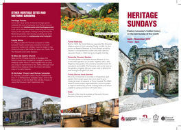 Heritage Sundays