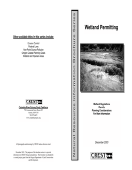 Wetland Permitting