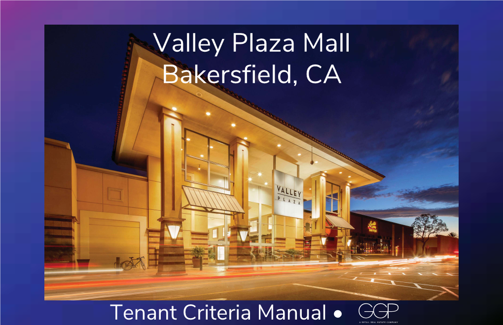 Valley Plaza Mall Bakersfield, CA