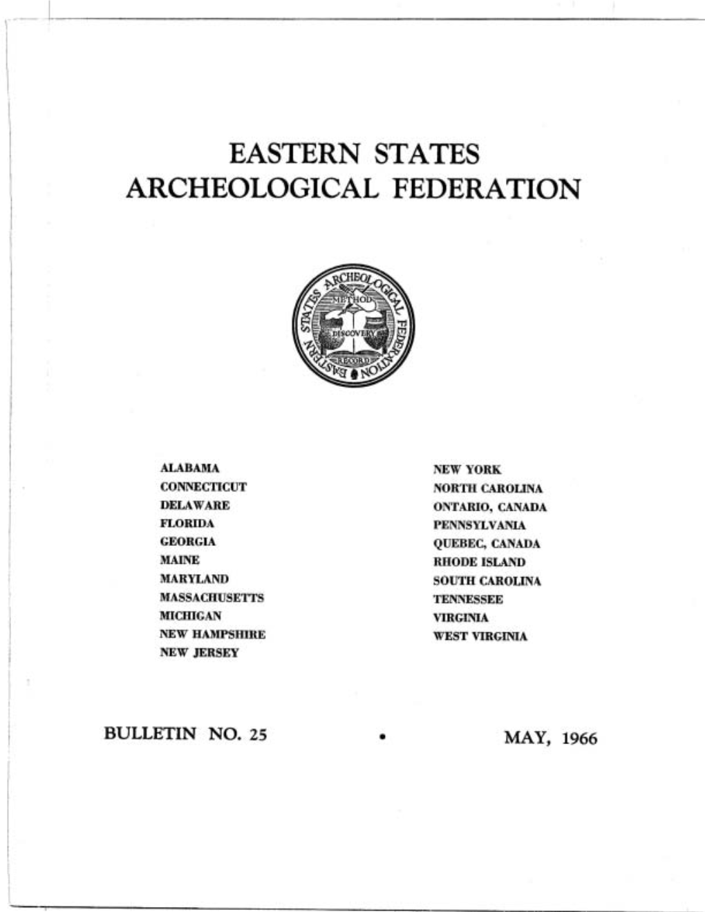 ESAF Bulletin 1966