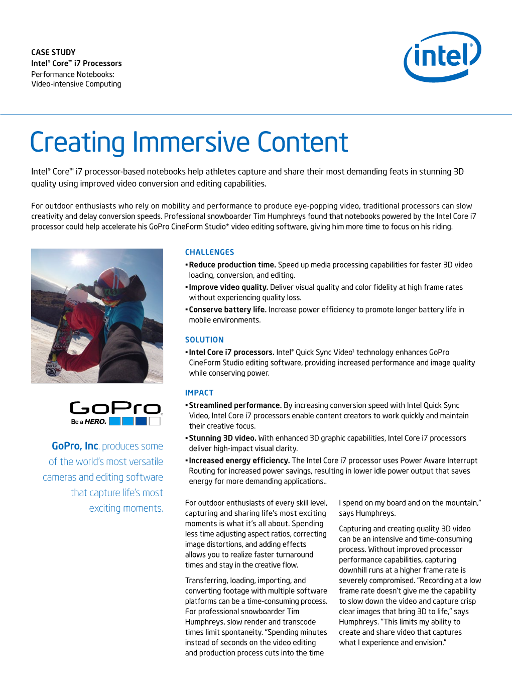 Creating Immersive Content