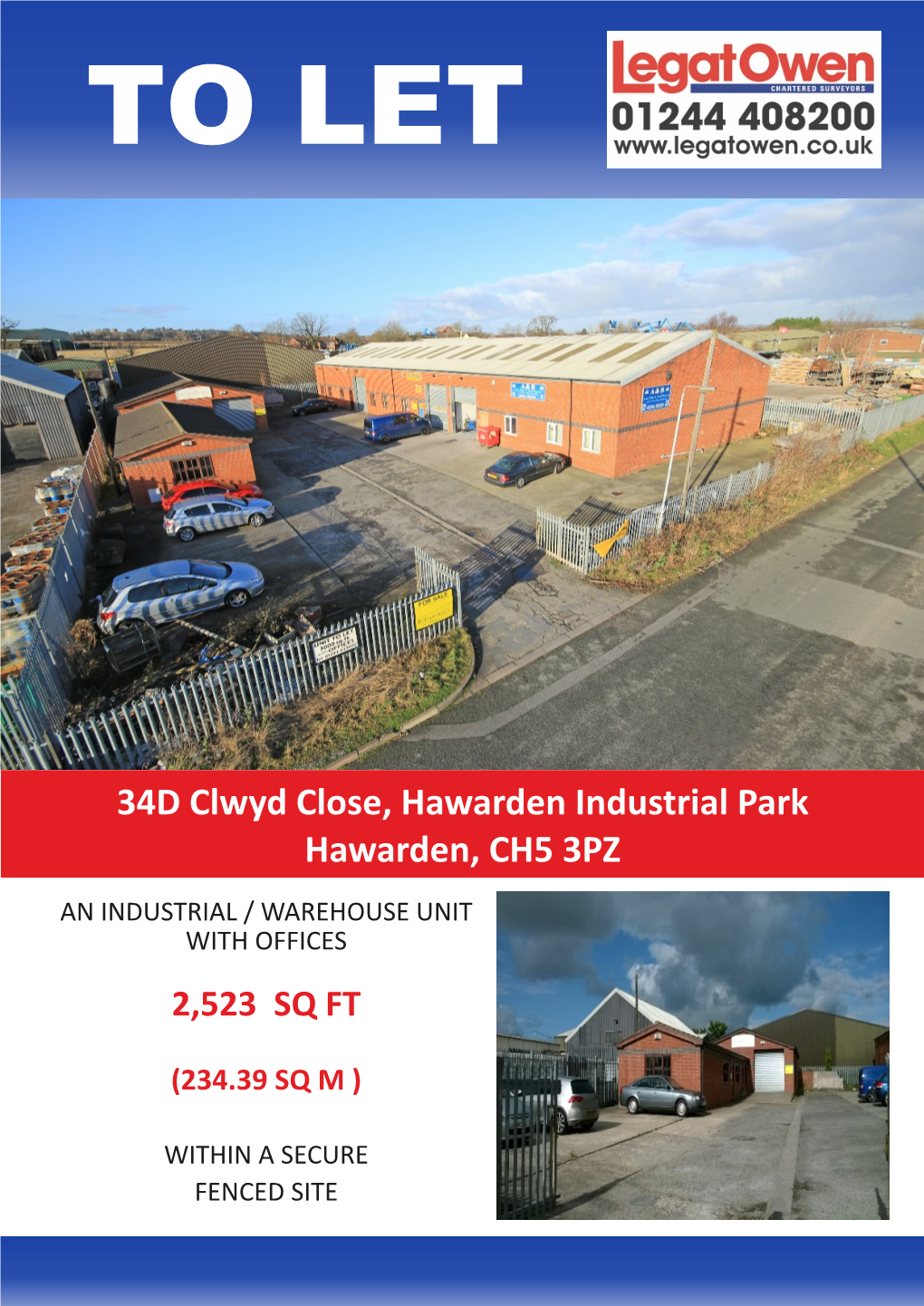 Hawarden (SIZE WILL Industrial AUTOMATICALLY Park Hawarden,CHANGE) CH5 3PZ