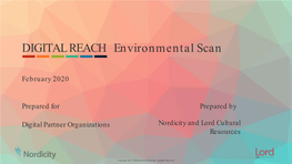 View Environmental Scan (PDF)
