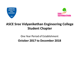 ASCE SVEC Student Chapter Annual Report-2018