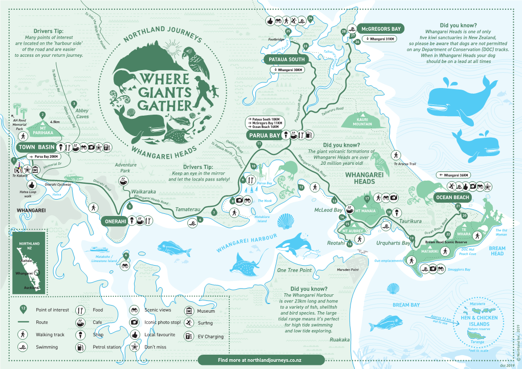 Whangarei Heads Is One of Only L U 27 E