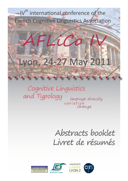 Aflico IV Lyon, 24-27 May 2011